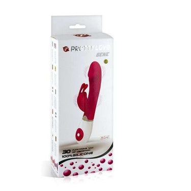 Vibratore Gene con Stimolazione Clitoridea e 30 Modalità di Vibrazione